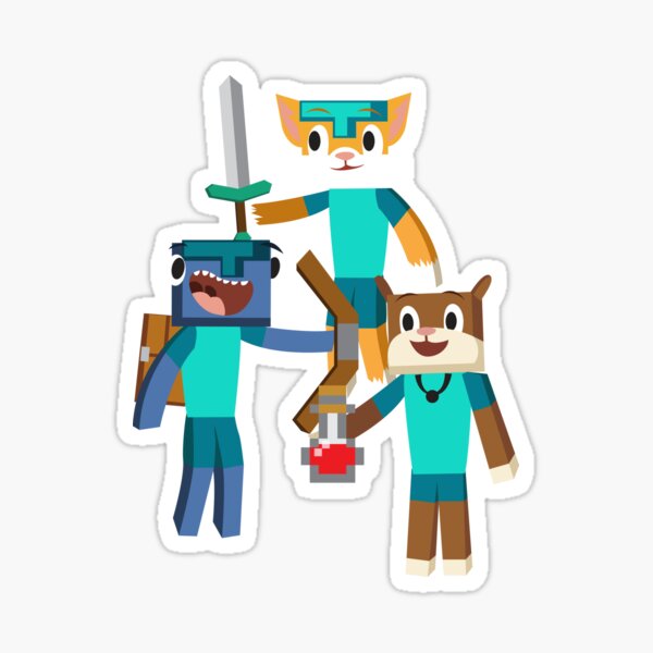Stampy Stickers Redbubble