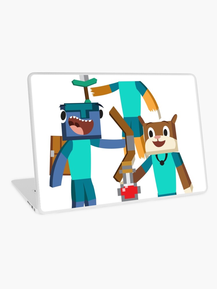 Minecraft Youtuber Stampy Cat Iballisticsquid L For Lee X Laptop Skin By Truefanatics Redbubble