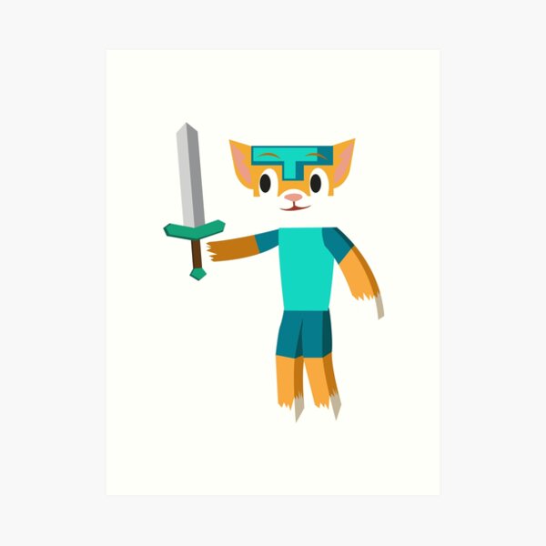 Stampylonghead Wall Art Redbubble - stampy roblox jailbreak