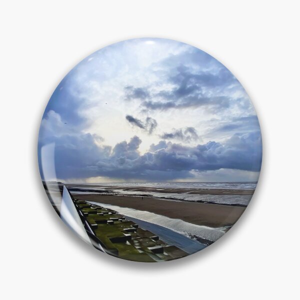 Item preview, Cleveleys Beach with Sunset designed and sold by arranpayne1.