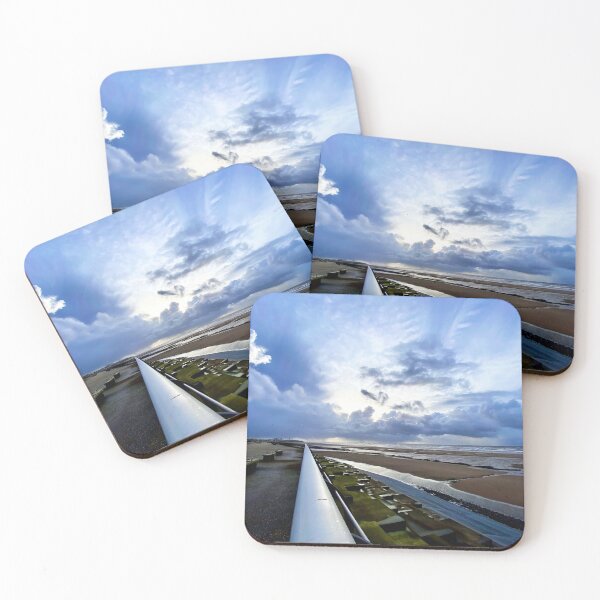 Item preview, Cleveleys Beach with Sunset designed and sold by arranpayne1.