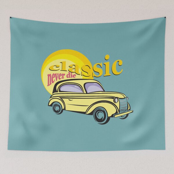 Item preview, Classic Car classic never die designed and sold by jackatees.