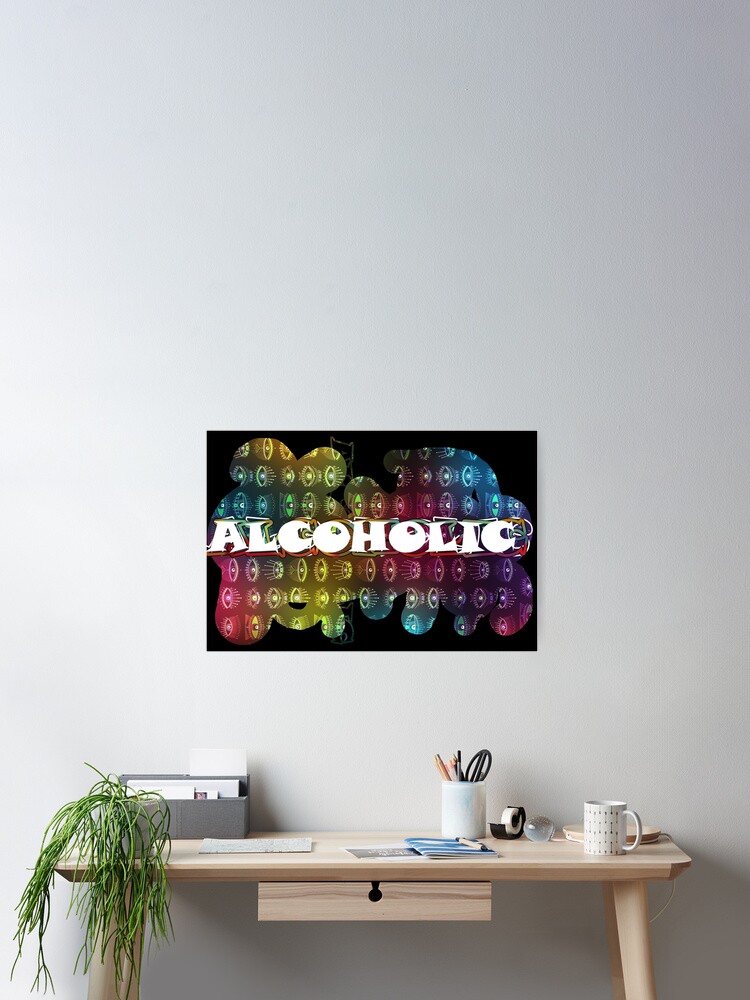 Thumbnail 2 of 3, Poster, Alcoholic- IndiBox designed and sold by IndiBox.