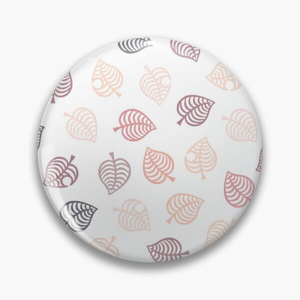 Item preview, Nook Leaf Aloha Logo - Valentines Day inspired pastel / taupe pink colors designed and sold by TheMajesticGoat.