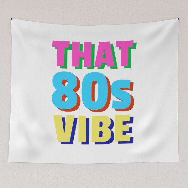Item preview, That 80's Vibe Retro Nostalgia Cool Vintage Design designed and sold by sillyquestions.