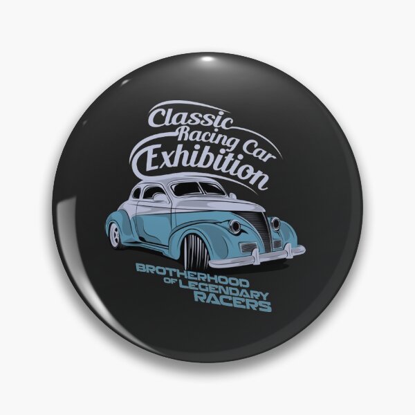 Item preview, Classic Racing Car classic racing car vector designed and sold by jackatees.