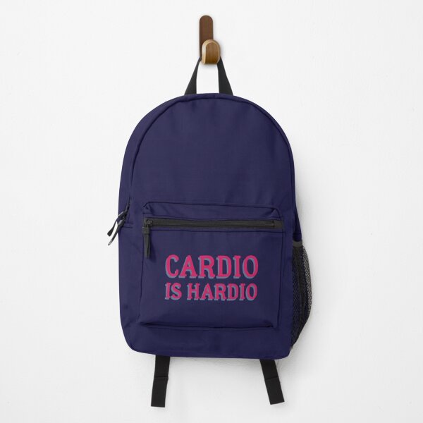 Item preview, Cardio Is Hardio Funny Fitness Workout Pun Design designed and sold by sillyquestions.