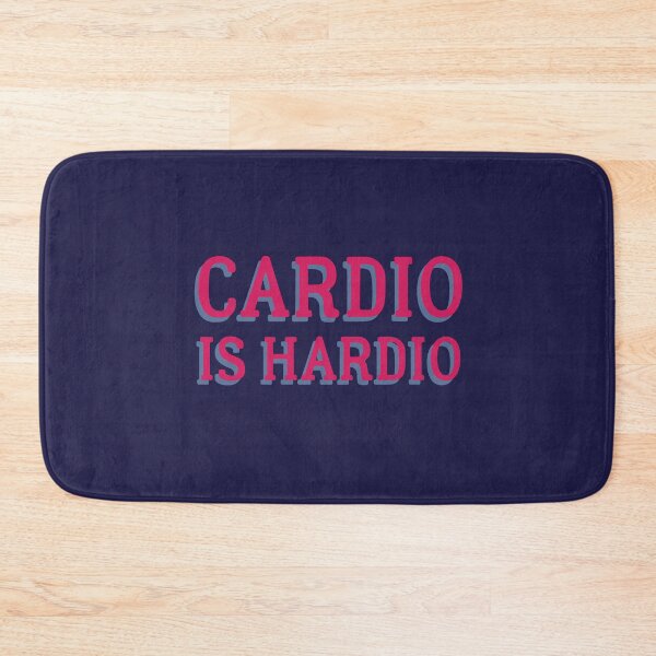 Item preview, Cardio Is Hardio Funny Fitness Workout Pun Design designed and sold by sillyquestions.