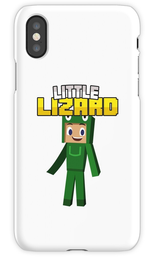 "Little Lizard Gaming  Minecraft Youtuber" iPhone Cases & Skins by