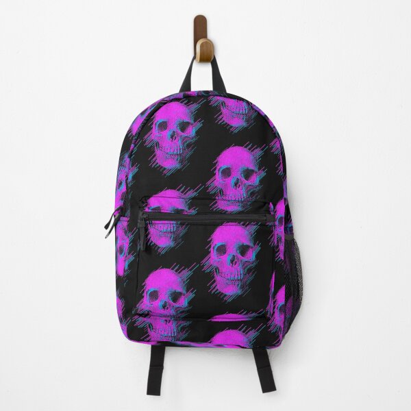 Item preview, Neon Punk Skull  designed and sold by savagearcadia.