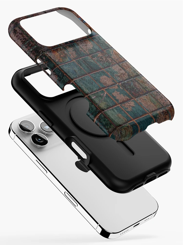 Thumbnail 2 of 4, iPhone Case, Abstract Rustic Tiles designed and sold by kayodeDesign.