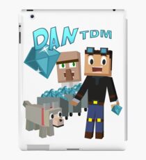 DanTDM The Diamond Minecart - Minecraft Youtuber iPad Case/Skin