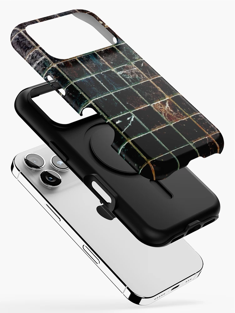 Thumbnail 2 of 4, iPhone Case, Abstract Rustic Tiles designed and sold by kayodeDesign.