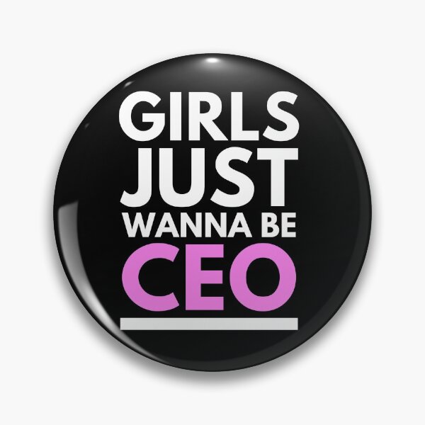 Item preview, Girls Just Wanna Be CEO - Typography Design designed and sold by Valuential.