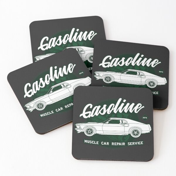 Item preview, Muscle Car Gasoline Muscle Car Repair Service designed and sold by jackatees.