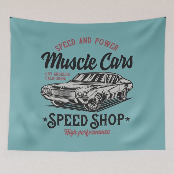 Item preview, Muscle Car Muscle Car Los Angeles California designed and sold by jackatees.