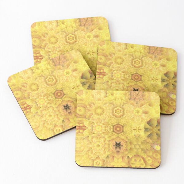 Item preview, yellow mandala pattern designed and sold by haroulita.