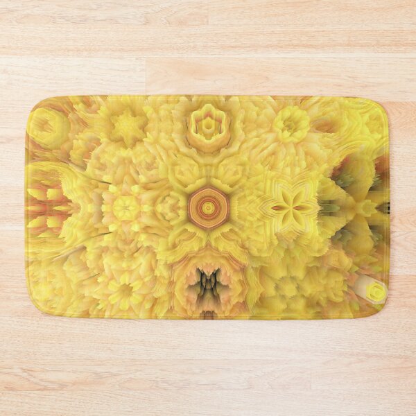 Item preview, yellow mandala pattern designed and sold by haroulita.