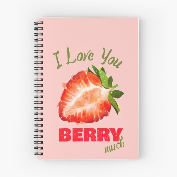 Item preview, Strawberry Valentine Food Pun designed and sold by Life Is Beautiful.