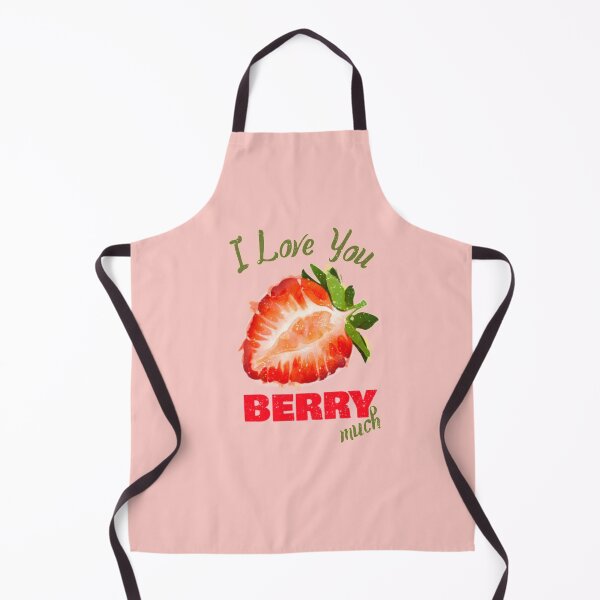 Item preview, Strawberry Valentine Food Pun designed and sold by Life Is Beautiful.
