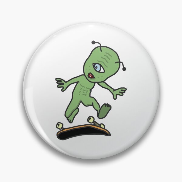 Item preview, Alien Kickflip designed and sold by Shaka-Shop.