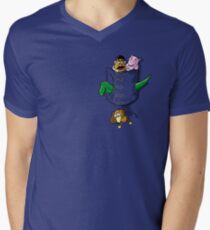 Pocket Story Men's V-Neck T-Shirt