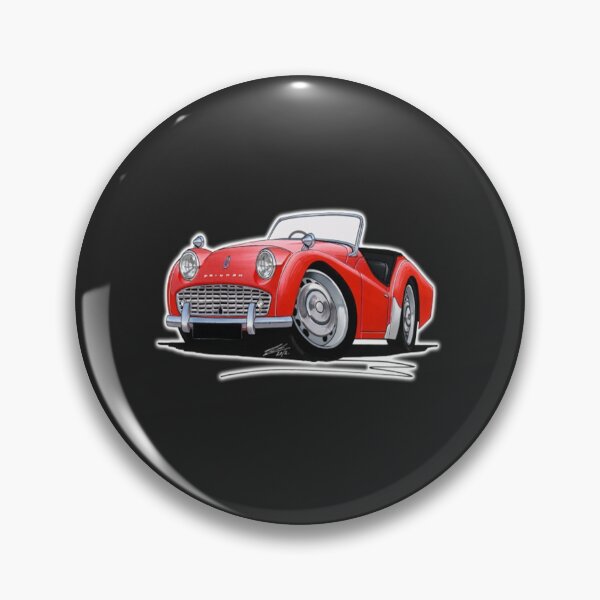 Item preview, Triumph Car Triumph TR3A Red designed and sold by jackatees.