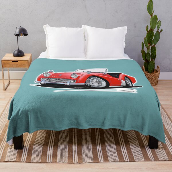 Item preview, Triumph Car Triumph TR3A Red designed and sold by jackatees.