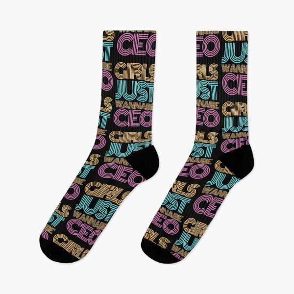 Item preview, Girls Just Wanna Be CEO Typography  designed and sold by Valuential.