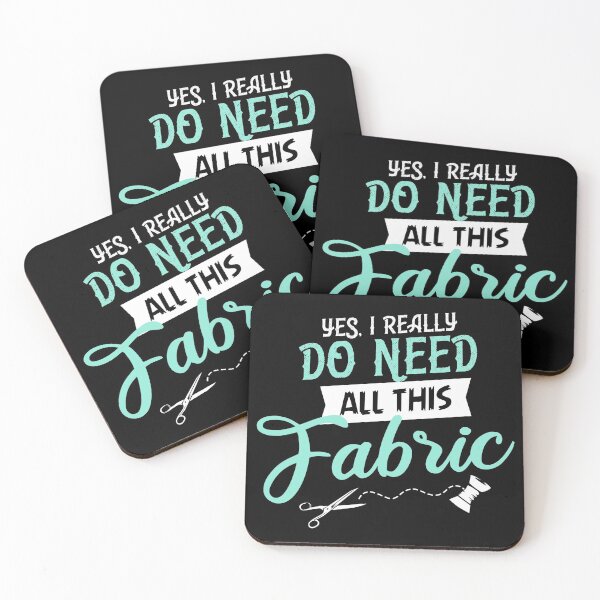Item preview, Yes I Really Do Need All This Fabric Funny Quarantine Sewing Quilting Lover designed and sold by Charles Brian.