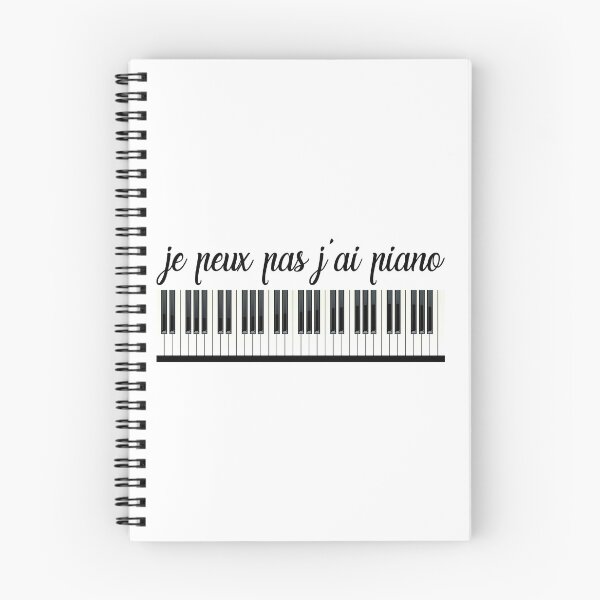 Item preview, je peux pas j'ai piano designed and sold by Life Shop.