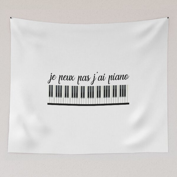 Item preview, je peux pas j'ai piano designed and sold by Life Shop.