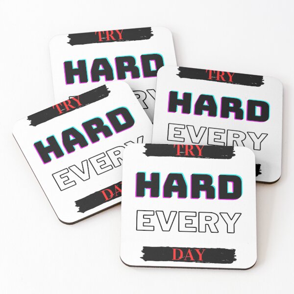 Item preview, TRY HARD EVERY DAY designed and sold by yassinemegguen.