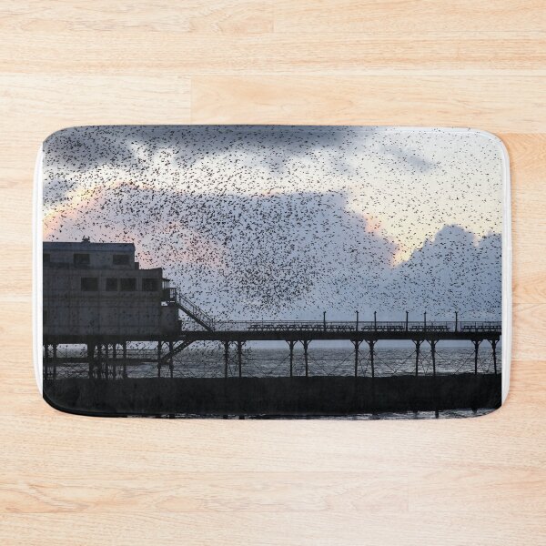 Item preview, Starling snowstorm designed and sold by GreyFeatherPhot.