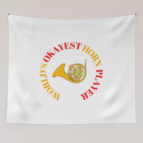 Item preview, World's Okayest Horn Player designed and sold by Musicianst0re.