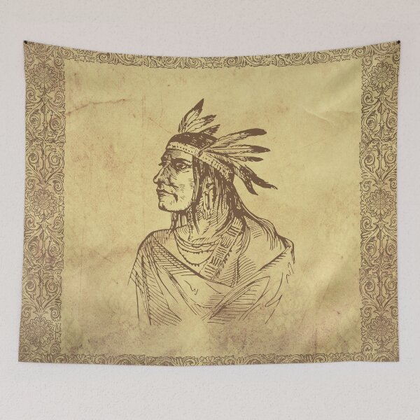 Item preview, Antique - Tribal Man designed and sold by Cozy-Dreams.