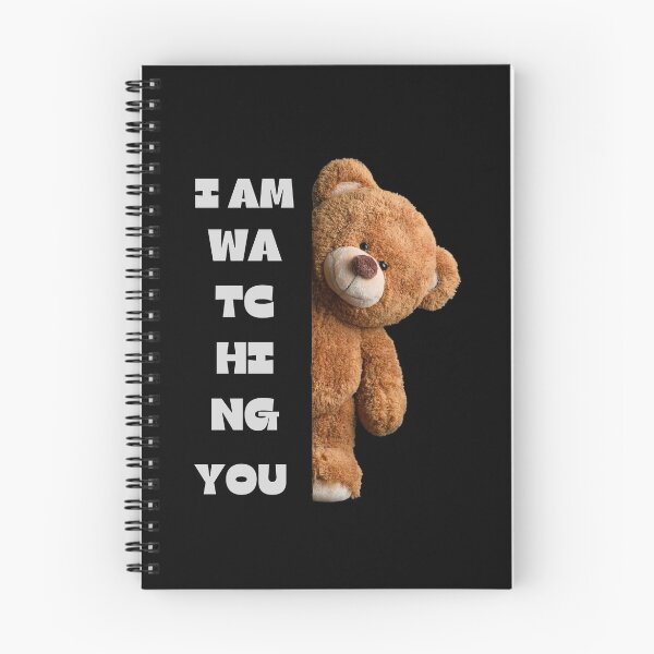 Item preview, Teddy bear - I am watching you designed and sold by libbergina.