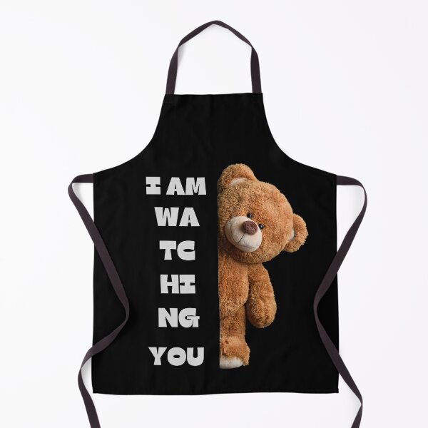 Item preview, Teddy bear - I am watching you designed and sold by libbergina.
