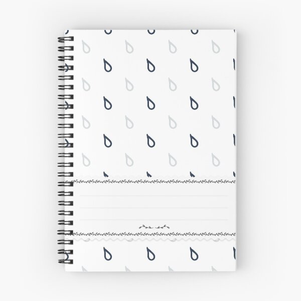 Item preview, Hand Drawn Doodle Pattern Spiral Book with Name Slip (Hand Drawn Doodle Pattern Spiral Notebook with Name Slip) designed and sold by Mushrankhan.