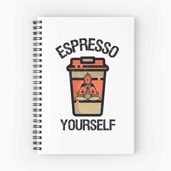 Item preview, Espresso Yourself | Meditating Buddha Funny Pun for Express Yourself  designed and sold by InkItStudio.