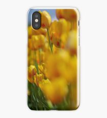 Yellow Tulips iPhone X Case