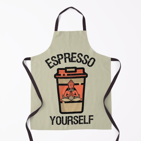 Item preview, Espresso Yourself | Meditating Buddha Funny Pun for Express Yourself designed and sold by InkItStudio.