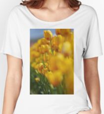 Yellow Tulips Women's Relaxed Fit T-Shirt