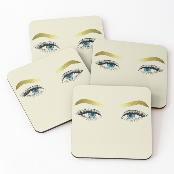 Item preview, Eyes Design blue designed and sold by Paula Helit.
