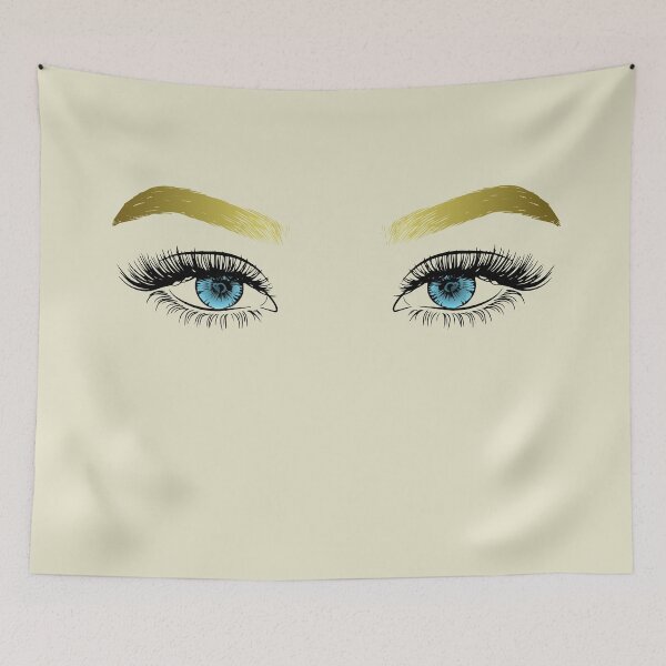 Item preview, Eyes Design blue designed and sold by Paula Helit.