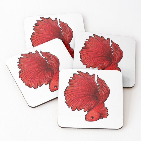 Item preview, Betta fish -white- designed and sold by Dracuria_Cute.