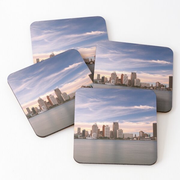 Item preview, Detroit City Skyscraper Skylines designed and sold by magicos1.