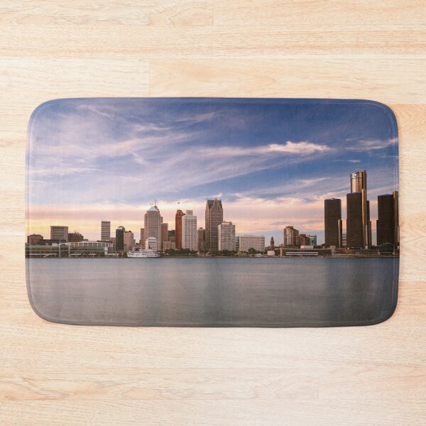 Item preview, Detroit City Skyscraper Skylines designed and sold by magicos1.