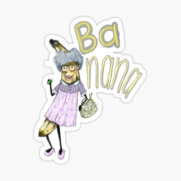 Ba-nana Sticker