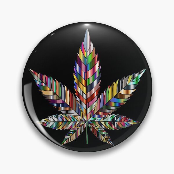 Item preview, Colored Weed Leaf designed and sold by TopMerchz.